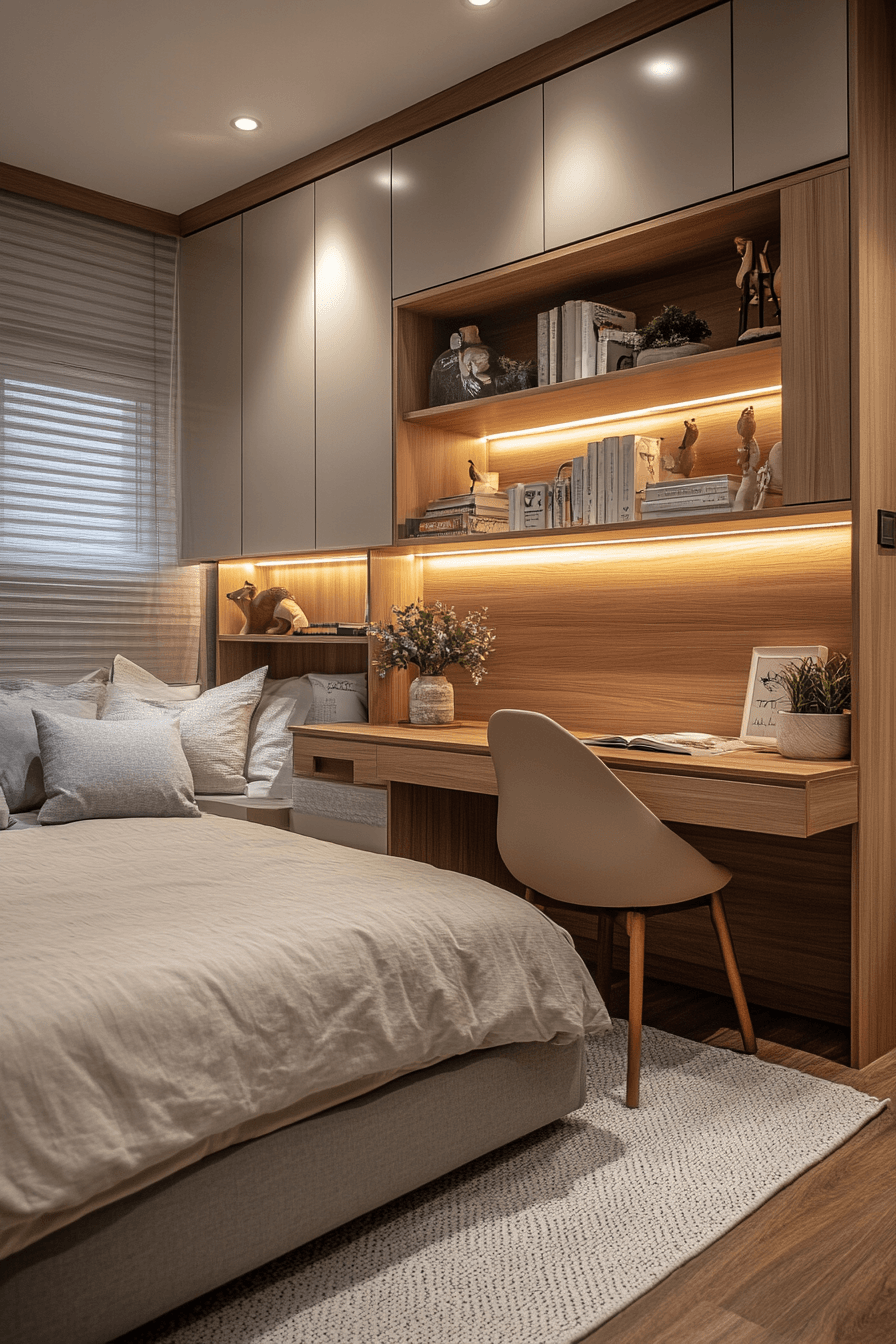 27 Tiny Bedroom Decor Ideas That Maximize Style in Small Spaces