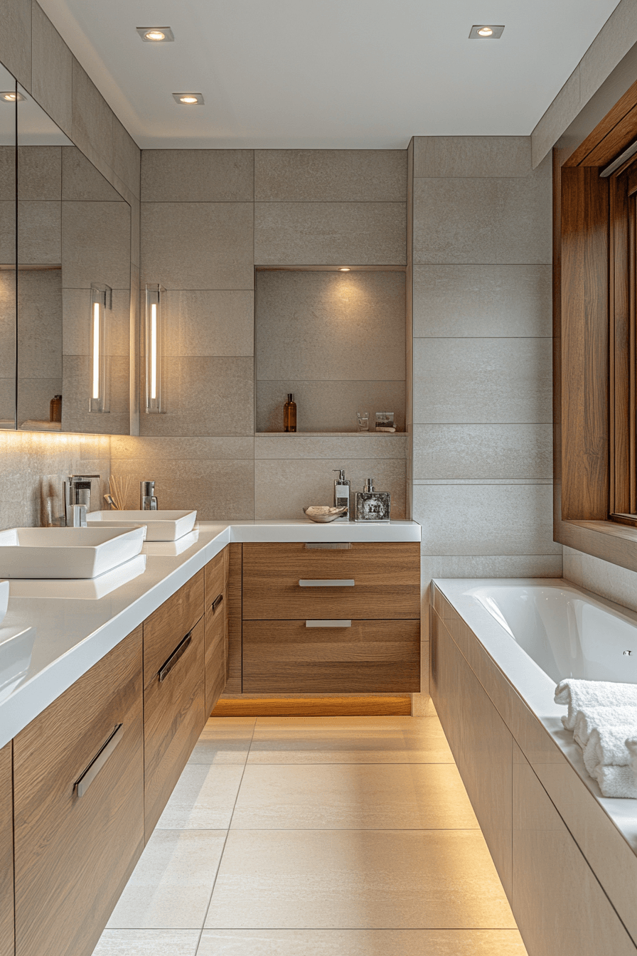 29 Double Sink Bathroom Vanity Ideas That Look Beautiful and Make Life Easier