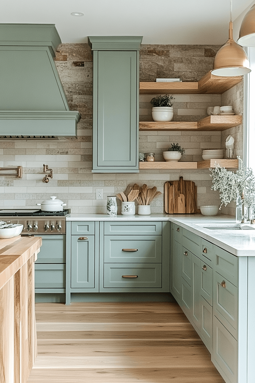 27 Sage Green and Wood Kitchen Ideas That Feel Warm, Stylish, and Wonderfully Inviting