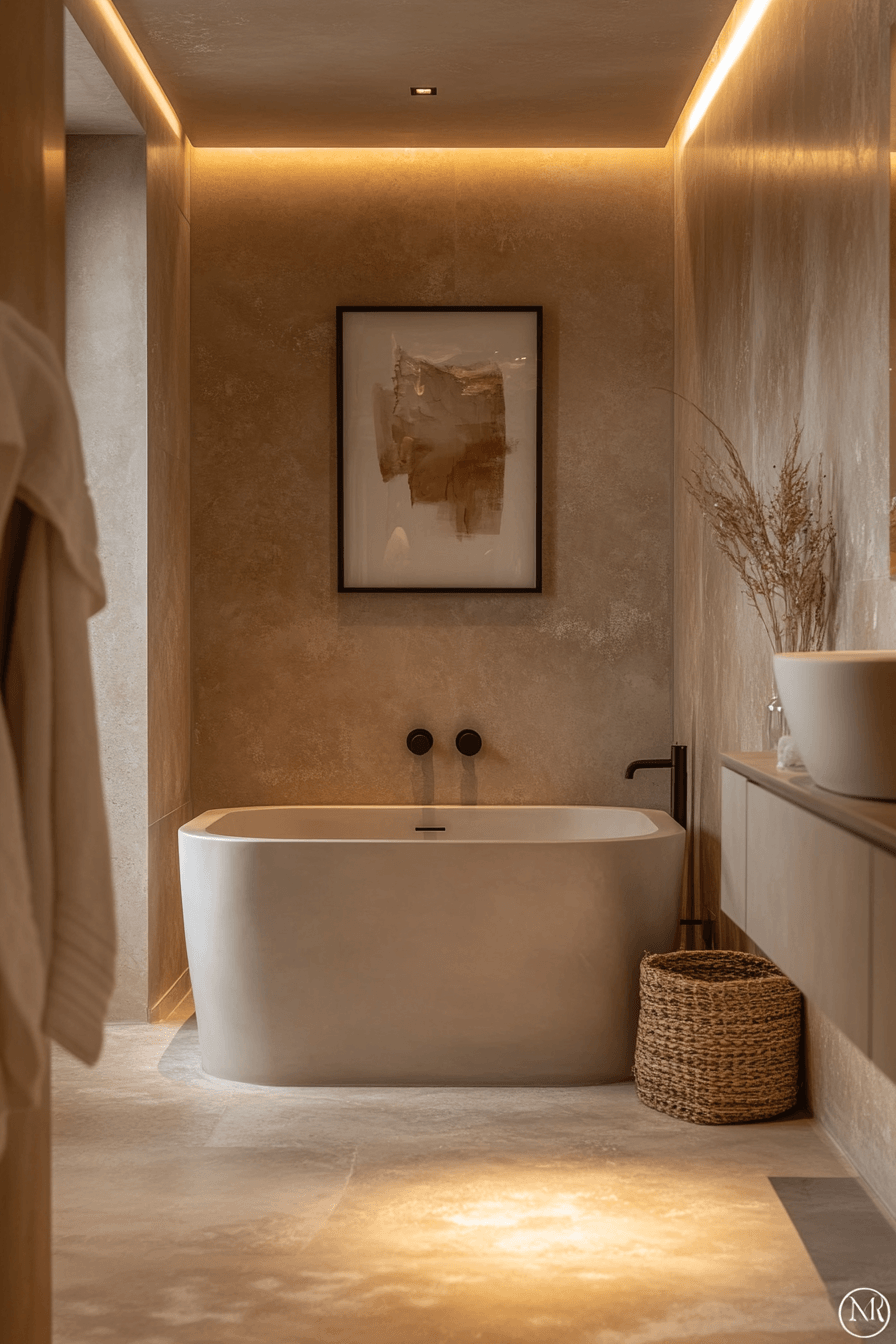 27 Wabi Sabi Bathroom Ideas That Feel Serene, Natural, and Timelessly Beautiful