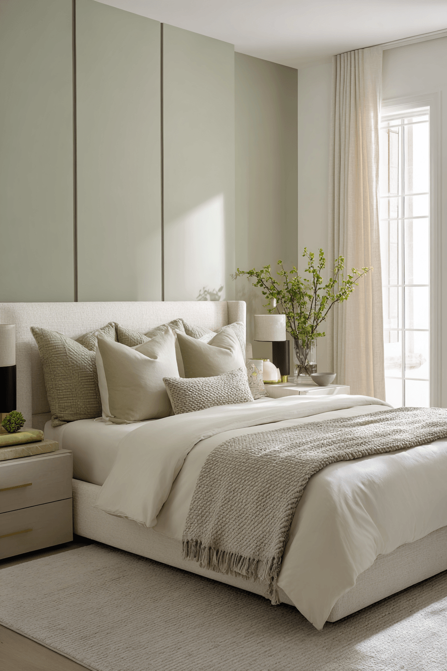 27 Sage Green and Cream Bedroom Ideas That Feel Soft, Calm, and Beautifully Cozy
