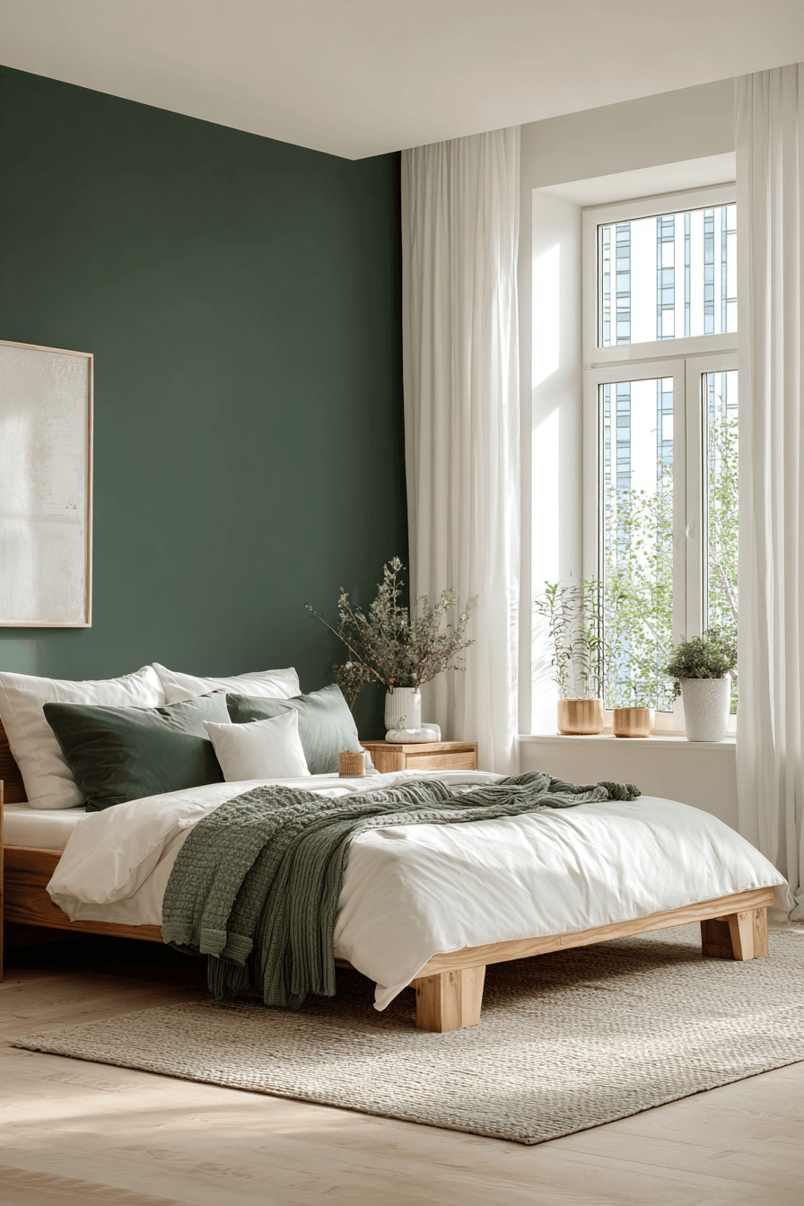 27 White and Sage Green Bedroom Ideas That Feel Airy, Calm, and Beautifully Serene