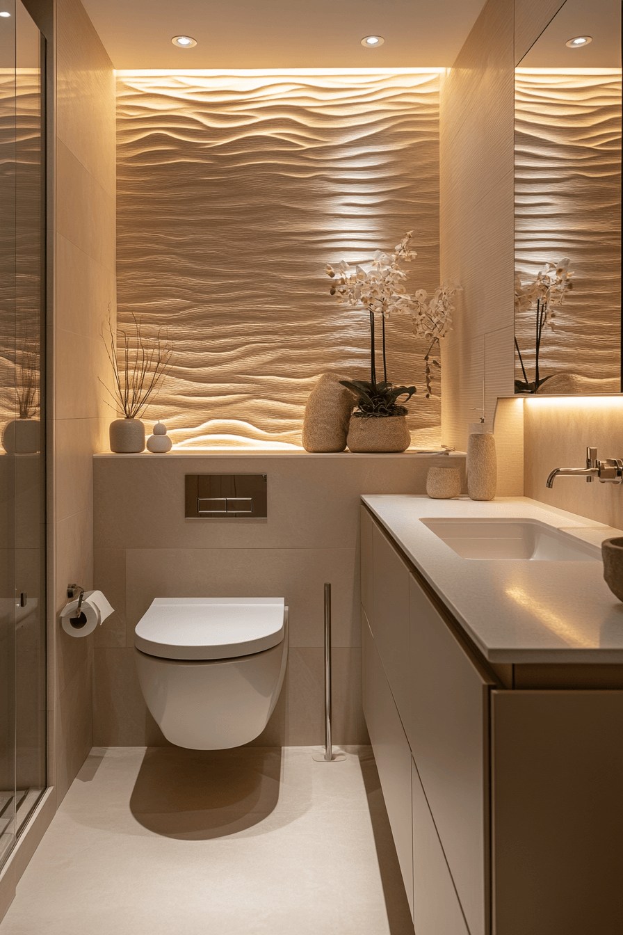 27 Small Bathroom Aesthetic Ideas That Make Tiny Spaces Feel So Much Prettier