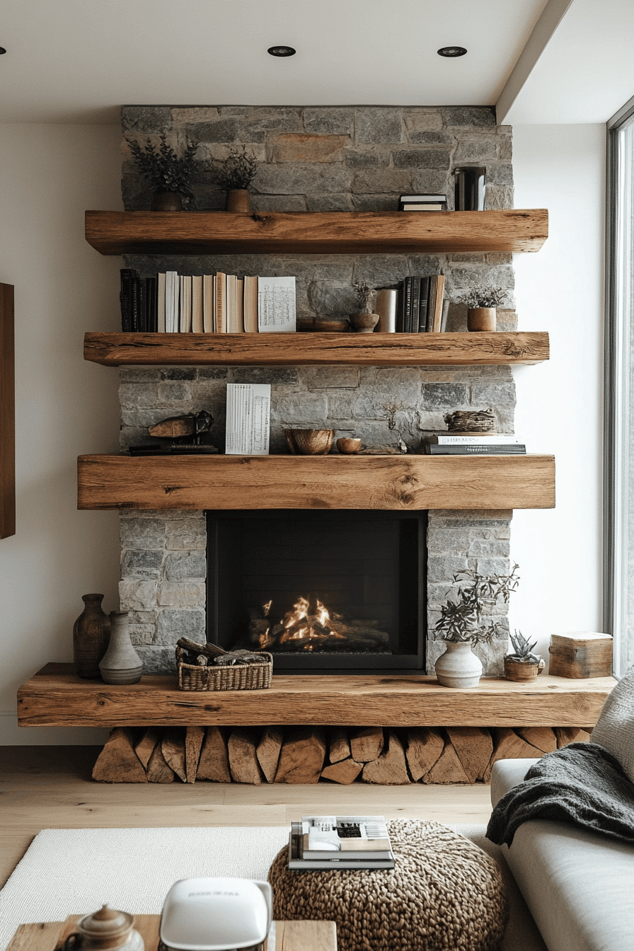 27 Contemporary Mantle Ideas That Make Your Fireplace a Stunning Focal Point