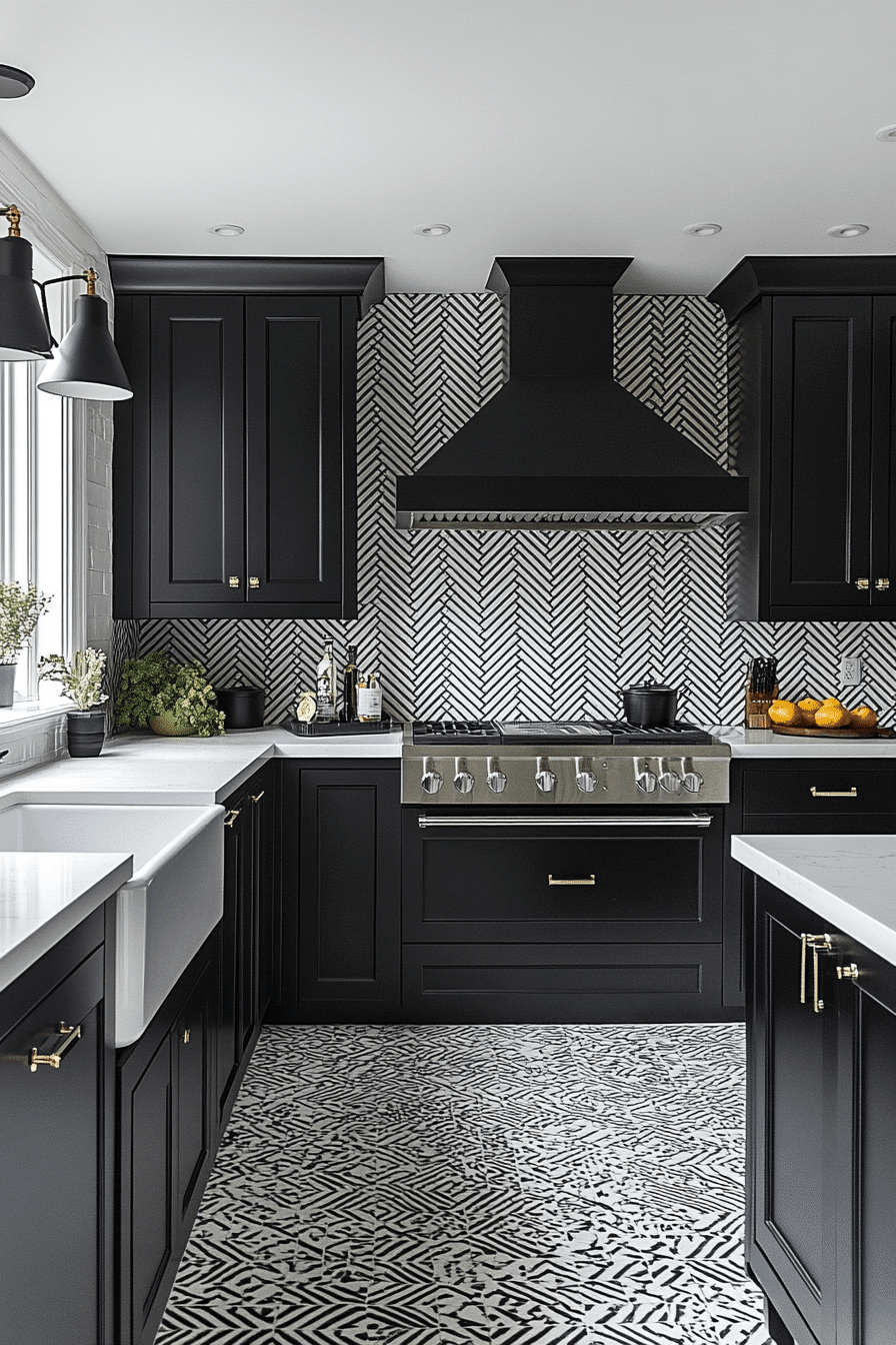 27 Black and White Modern Kitchen Ideas That Feel Sleek, Bold, and Timeless