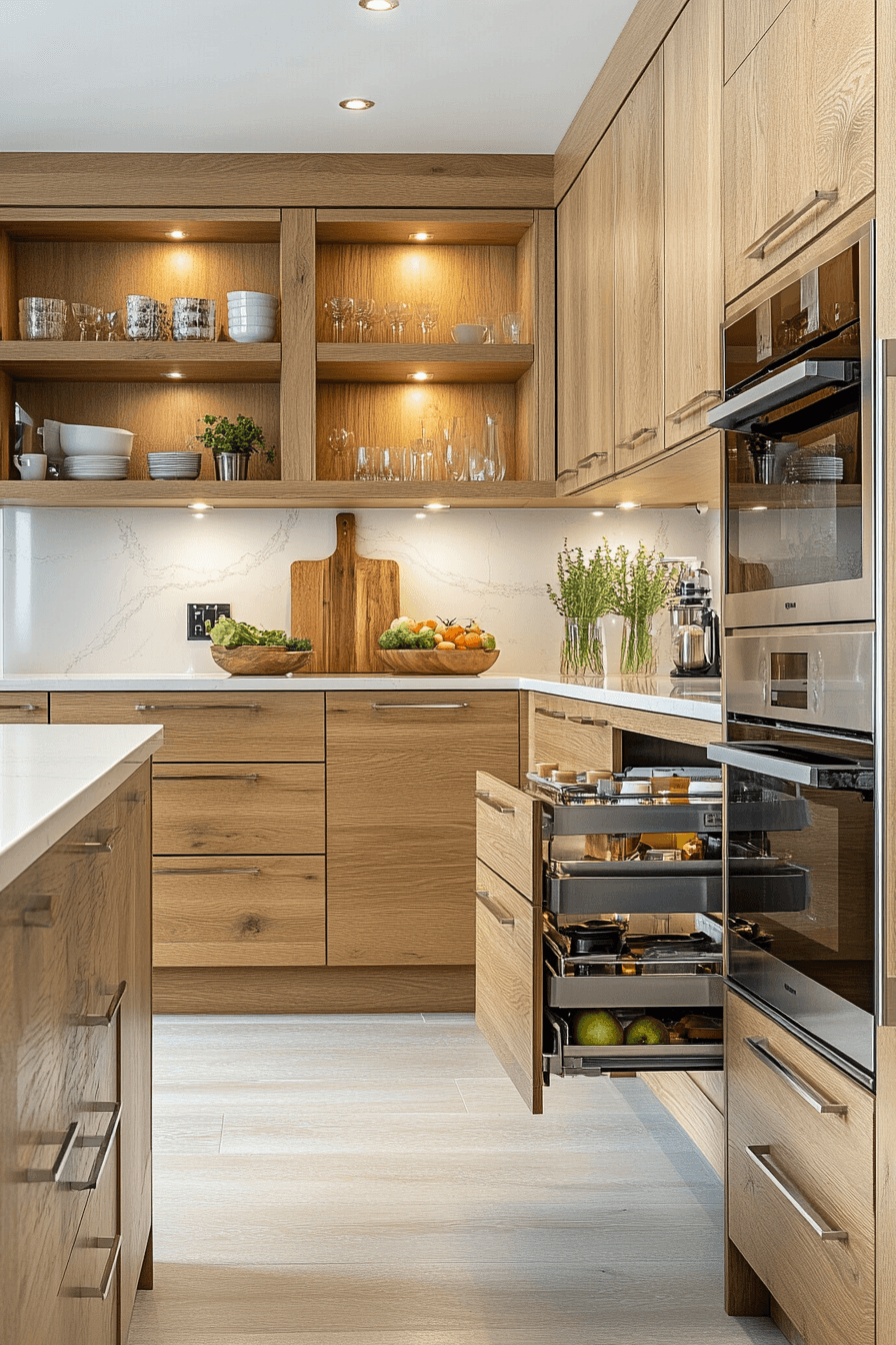 27 White Oak Kitchen Cabinets Ideas That Feel Warm, Elegant, and Timeless