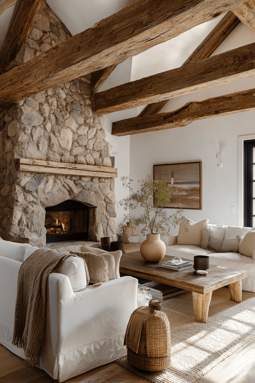 27 Wabi Sabi Japandi Living Room Ideas That Feel Calm, Natural, and Timeless