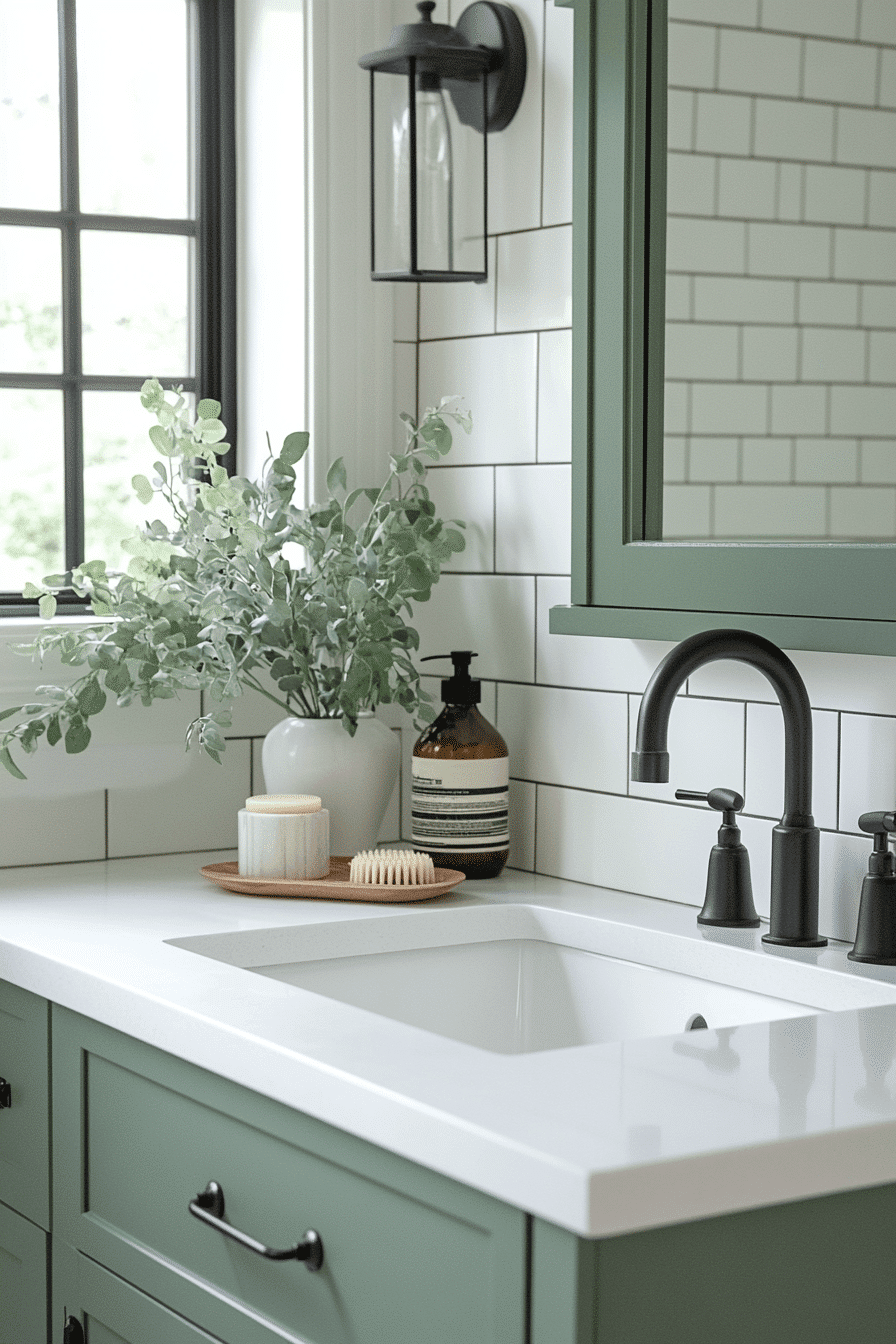 27 Sage Green and White Bathroom Ideas That Feel Fresh, Calm, and Beautifully Timeless