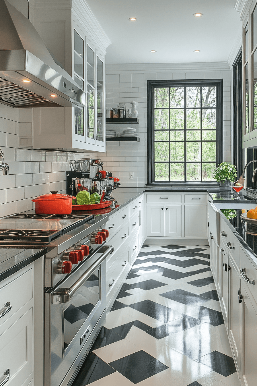 27 Black and White Modern Kitchen Ideas That Feel Sleek, Bold, and Timeless
