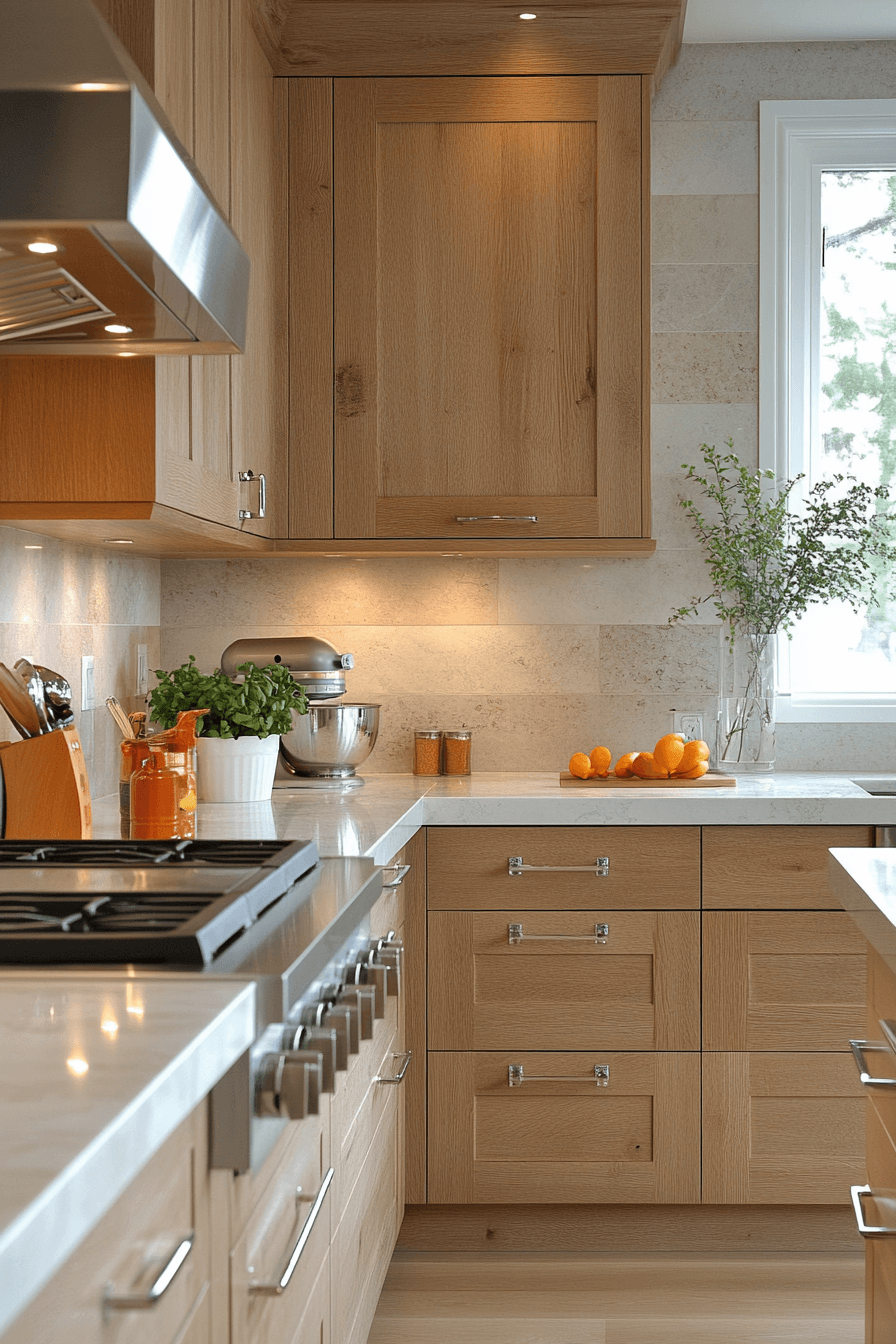 27 White Oak Kitchen Cabinets Ideas That Feel Warm, Elegant, and Timeless