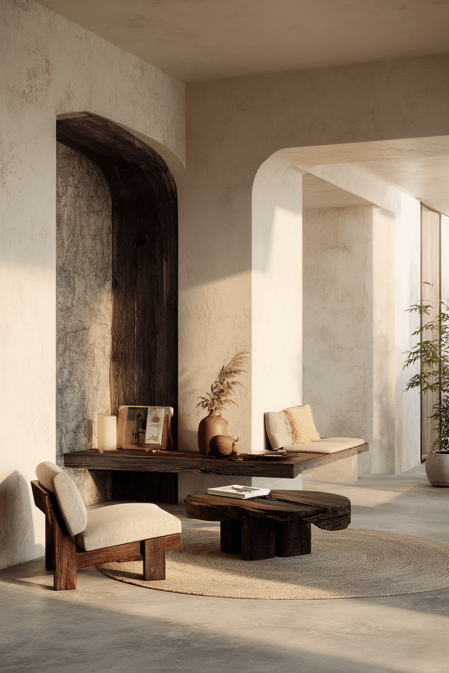 27 Wabi Sabi Japandi Living Room Ideas That Feel Calm, Natural, and Timeless