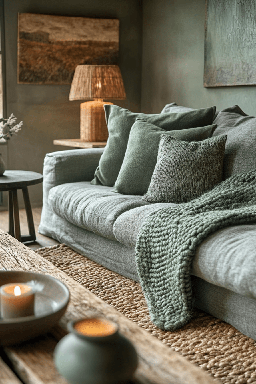 27 Sage Green and Grey Living Room Ideas That Feel Calm, Chic, and Beautifully Relaxed