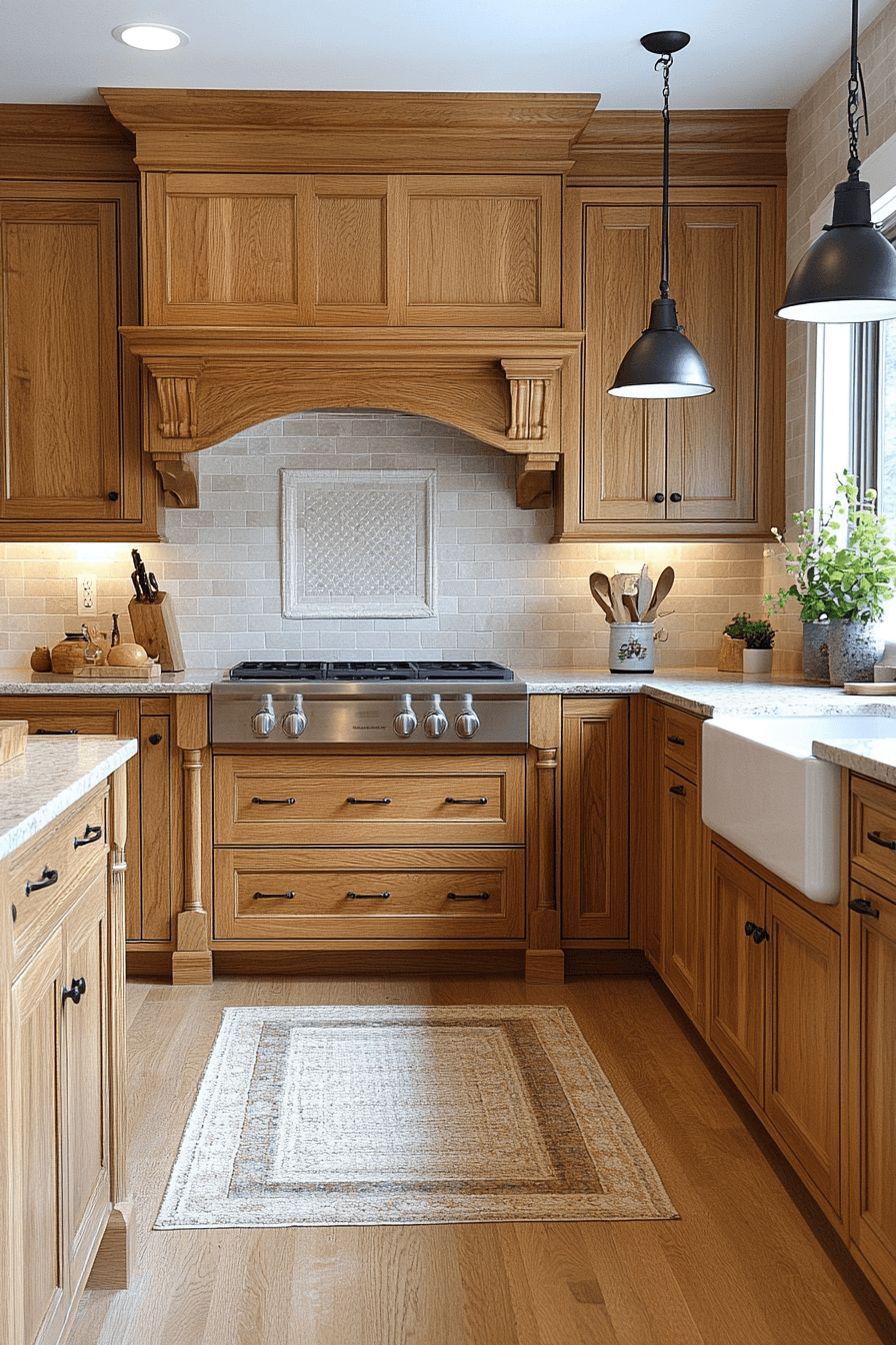 29 Honey Oak Kitchen Cabinets Ideas That Make This Classic Look Feel Fresh Again