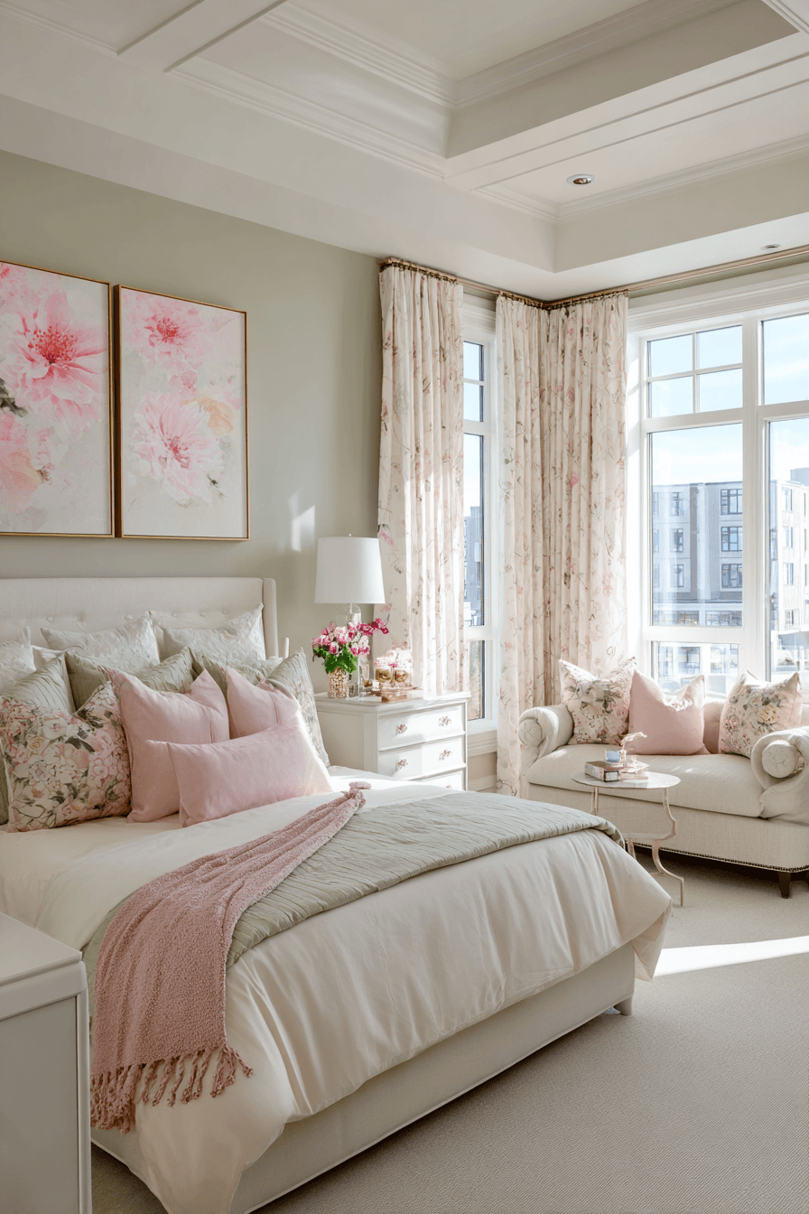 27 Sage Green and Pink Bedroom Ideas That Feel Soft, Pretty, and Wonderfully Cozy