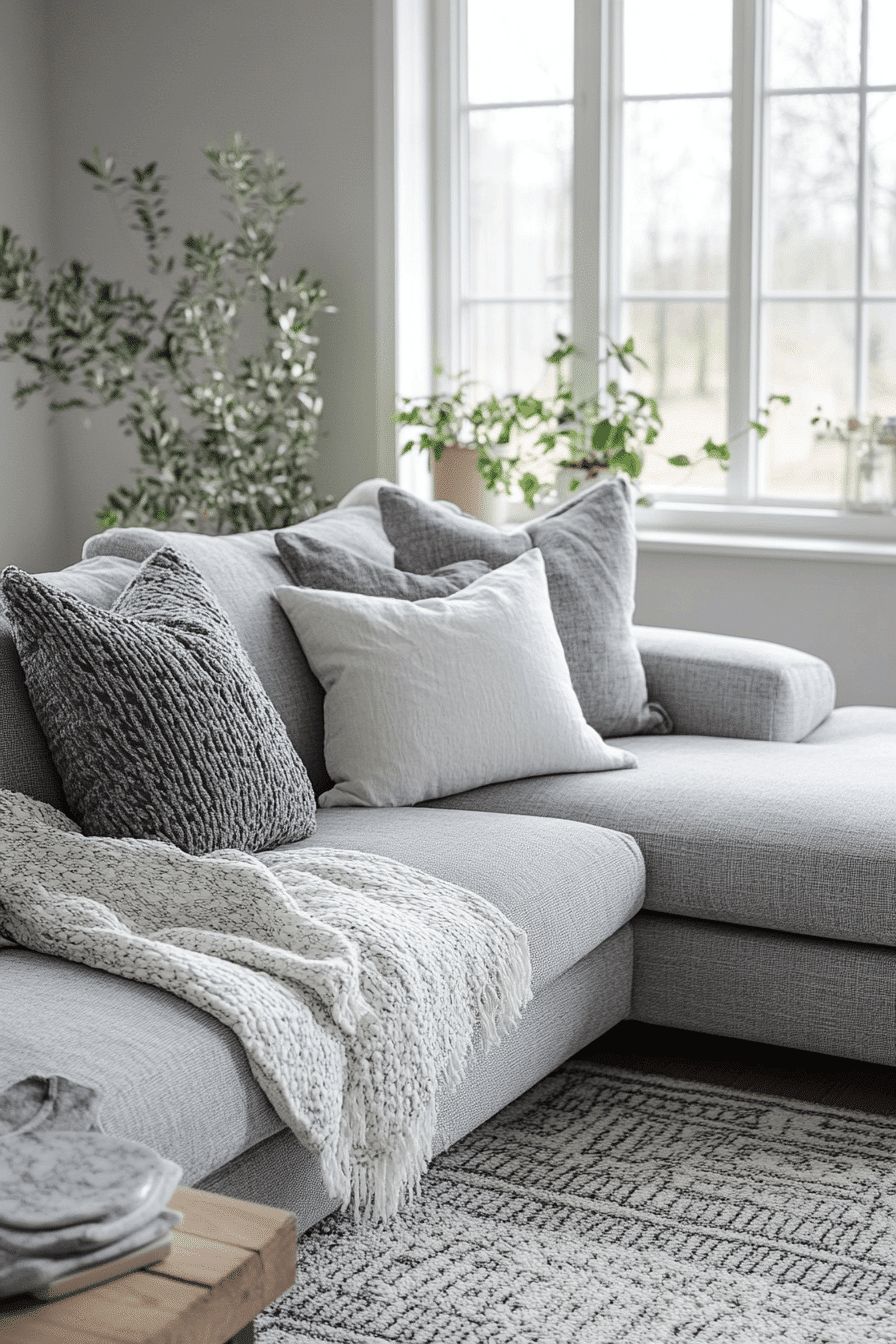 27 Grey Couch Living Room Ideas That Are Cozy and Versatile