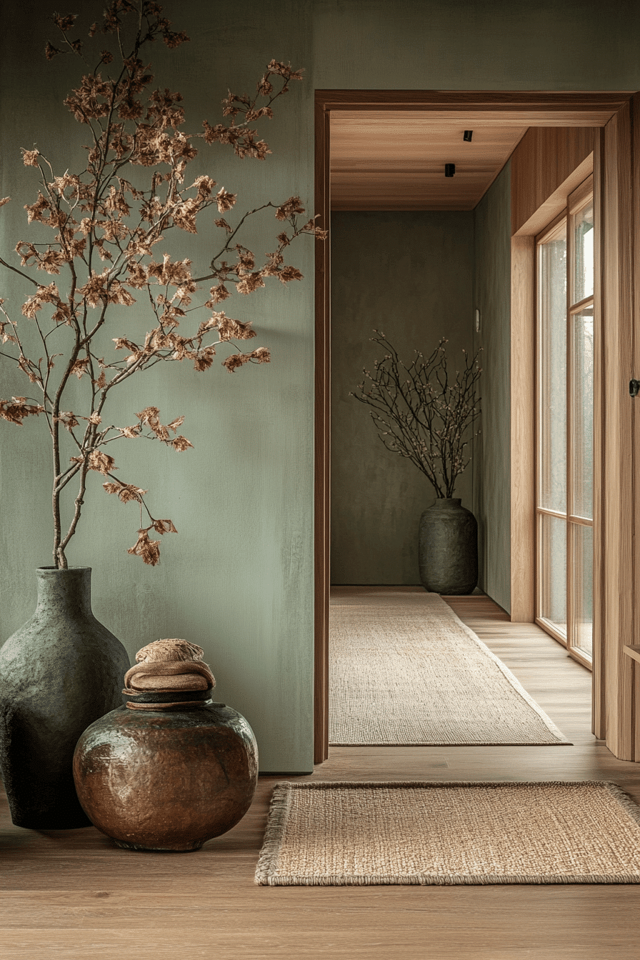 27 Sage Green Hallway Ideas That Make Every Corner Feel Softer and More Stylish