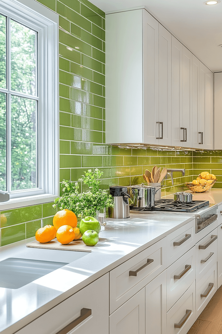 27 Sage Green Backsplash Kitchen Ideas That Make the Whole Space Feel Instantly Prettier