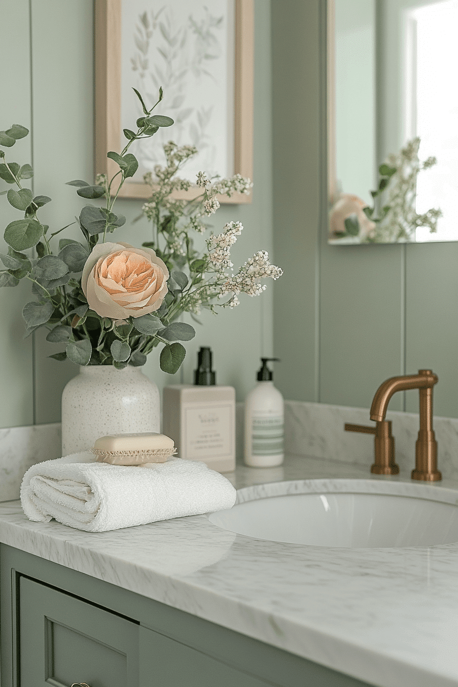 29 Light Sage Green Bathroom Ideas That Feel Fresh, Calm, and Beautiful