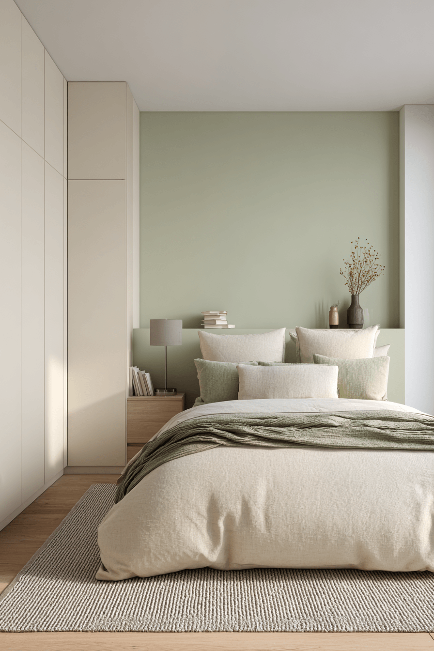 27 Sage Green and Cream Bedroom Ideas That Feel Soft, Calm, and Beautifully Cozy