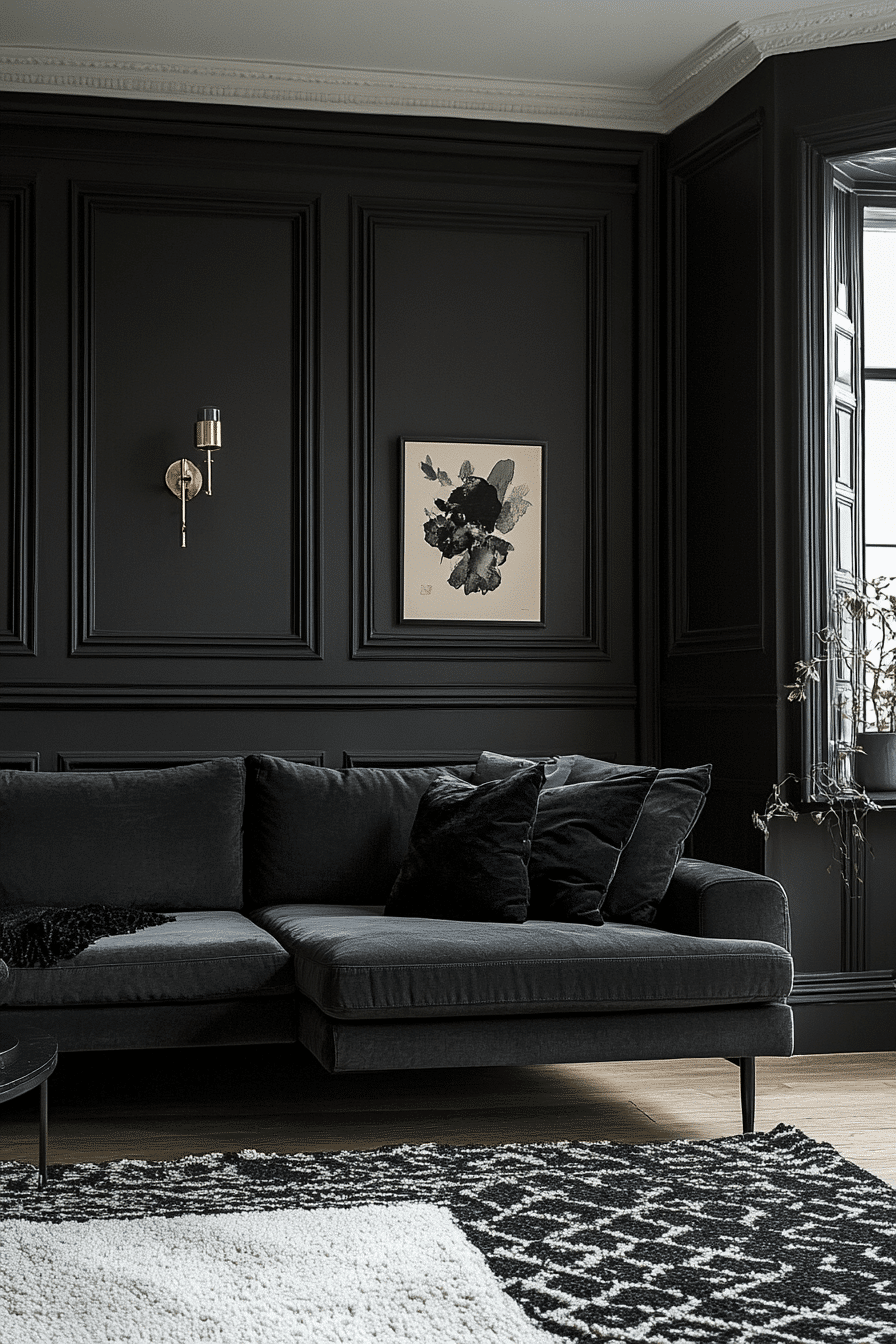 29 Dark Grey Sofa Living Room Ideas That Look Chic, Cozy, and Elevated