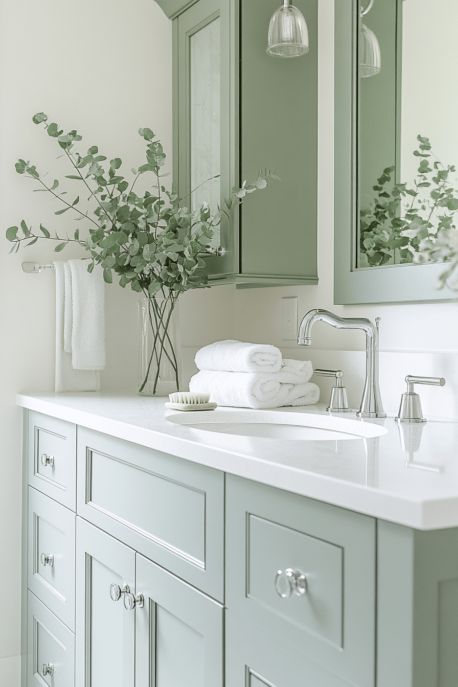 27 Sage Green and White Bathroom Ideas That Feel Fresh, Calm, and Beautifully Timeless