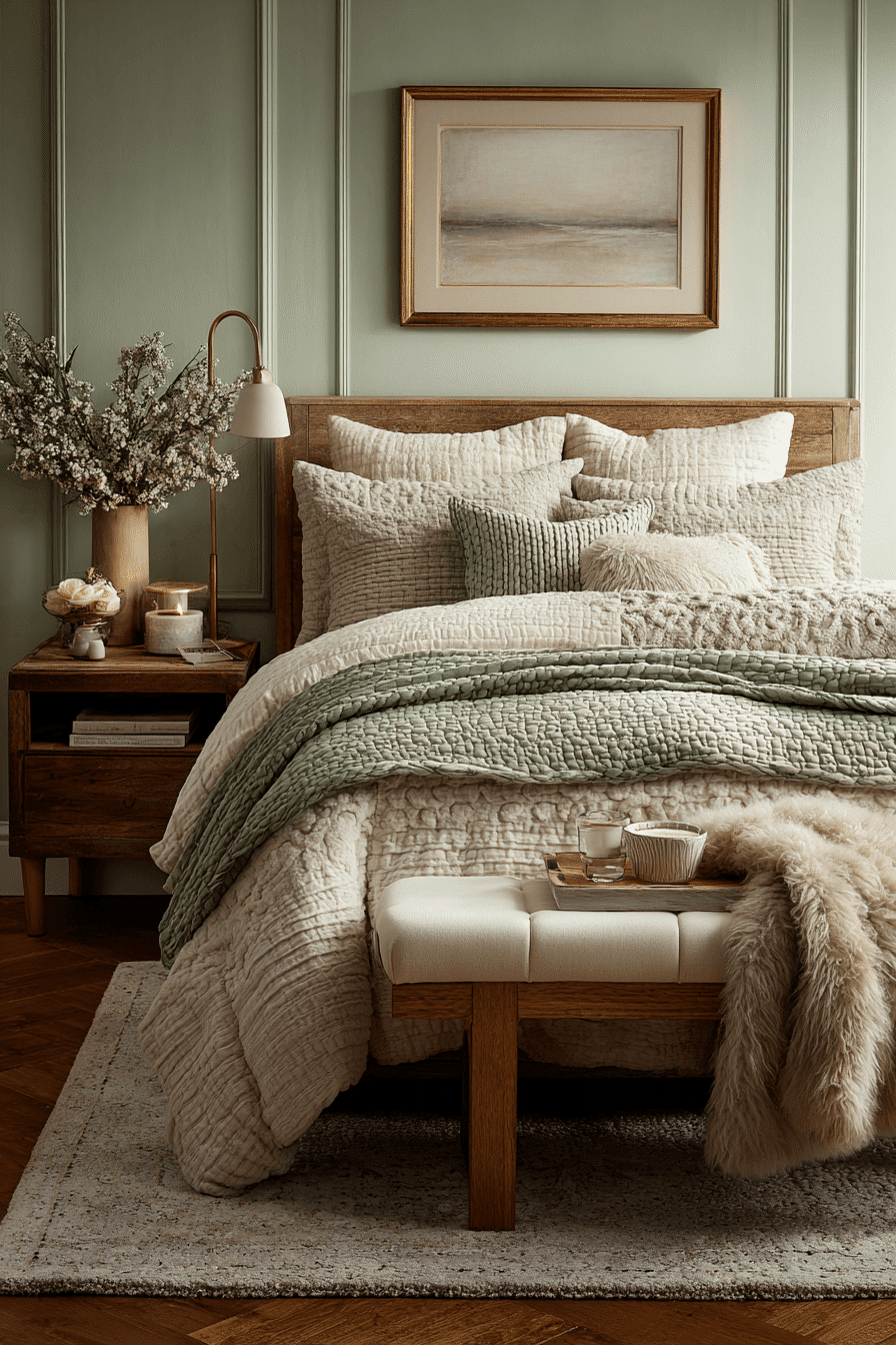 27 Sage Green and Cream Bedroom Ideas That Feel Soft, Calm, and Beautifully Cozy