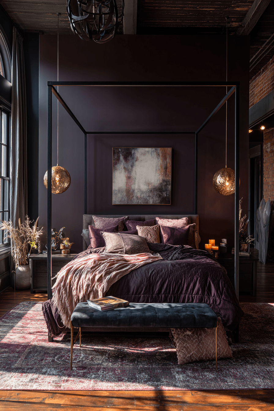 29 Dark Boho Bedroom Ideas That Feel Moody, Cozy, and Beautifully Styled