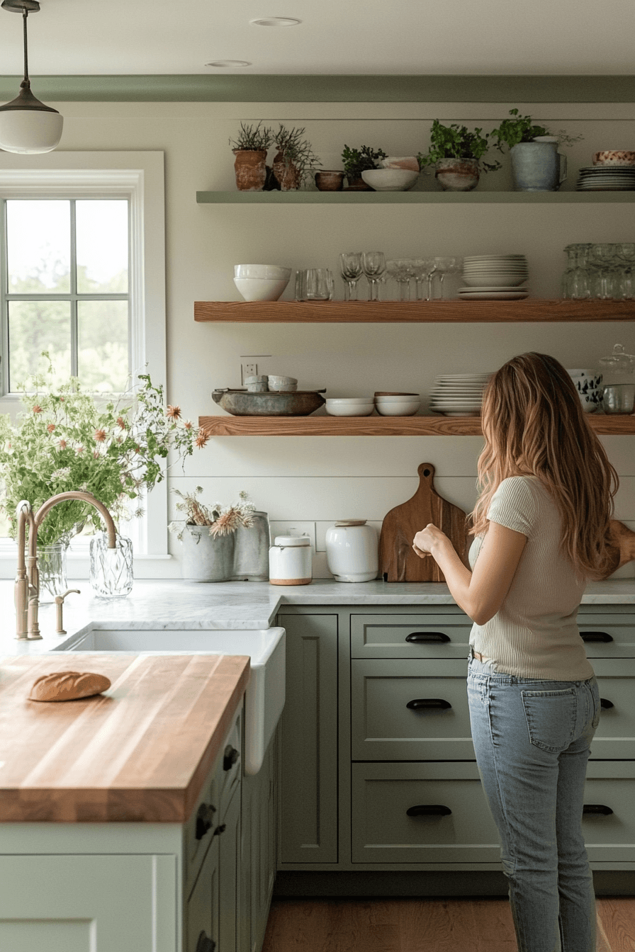27 Sage Green and Wood Kitchen Ideas That Feel Warm, Stylish, and Wonderfully Inviting
