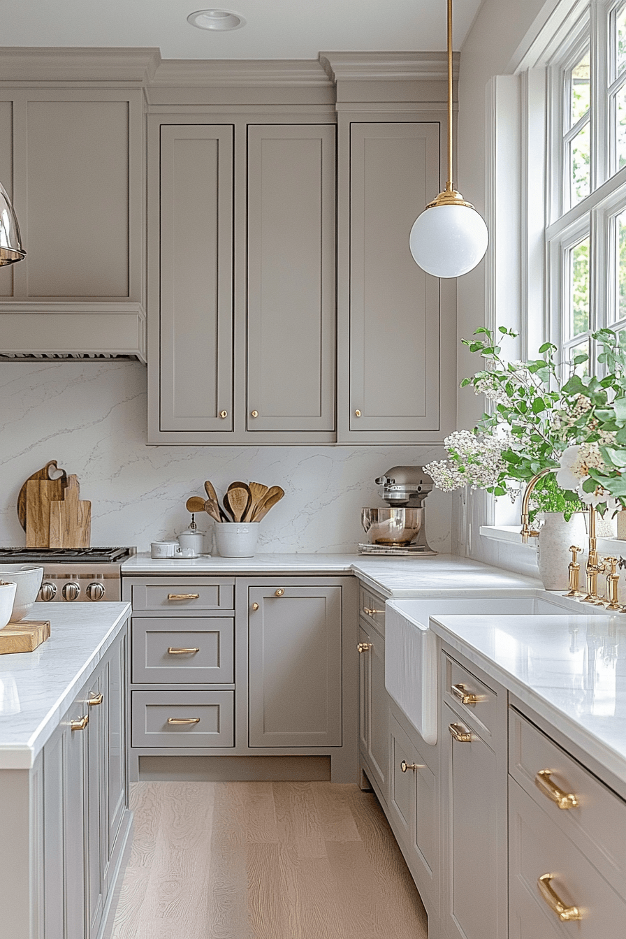 29 Light Grey Kitchen Cabinets Ideas That Feel Fresh, Elegant, and Timeless