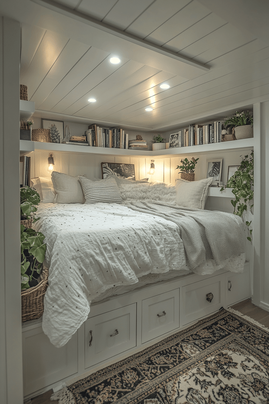 27 Tiny Bedroom Decor Ideas That Maximize Style in Small Spaces
