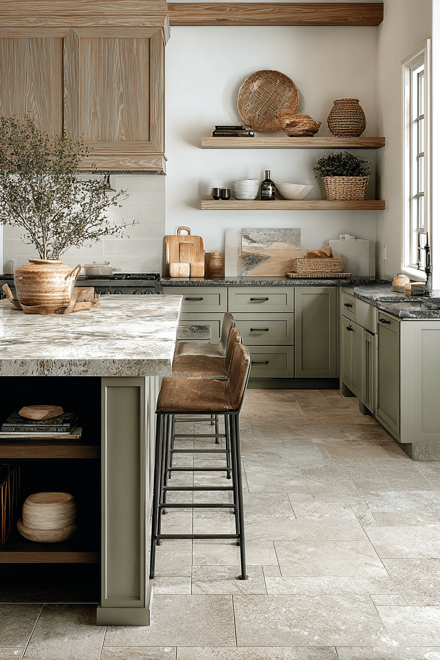 27 Sage Green and Wood Kitchen Ideas That Feel Warm, Stylish, and Wonderfully Inviting