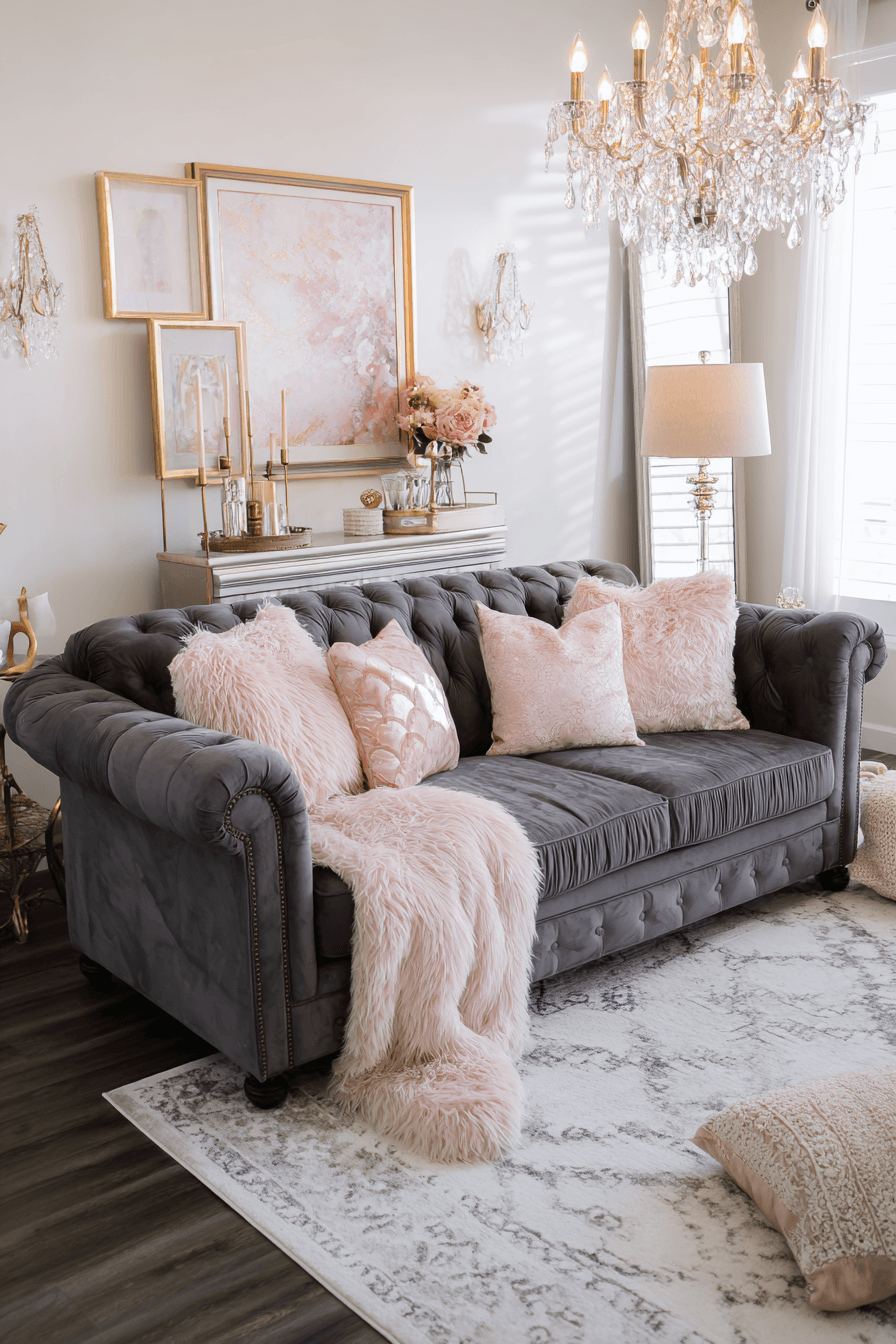 29 Dark Grey Sofa Living Room Ideas That Look Chic, Cozy, and Elevated