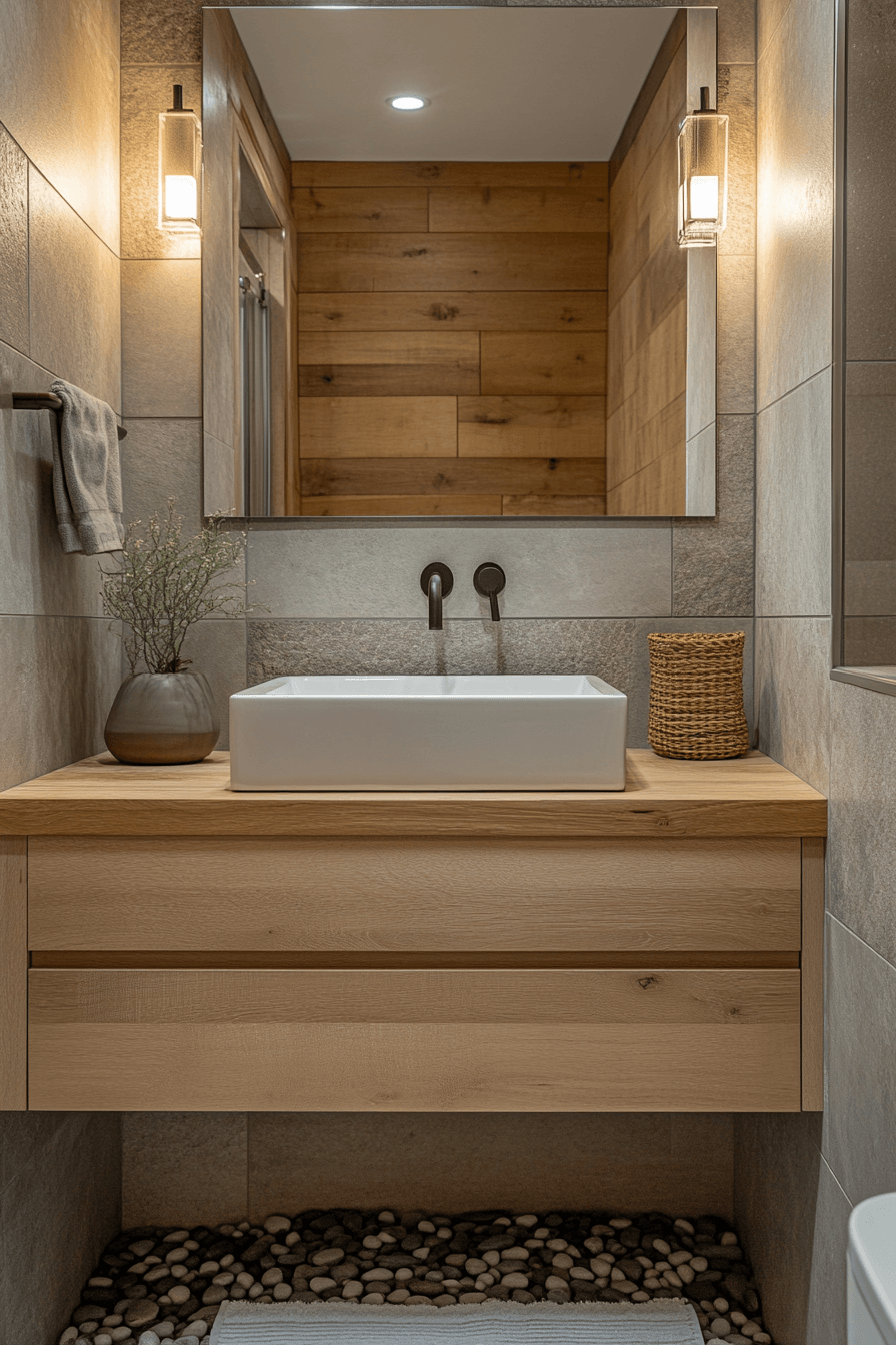 27 Small Bathroom Aesthetic Ideas That Make Tiny Spaces Feel So Much Prettier