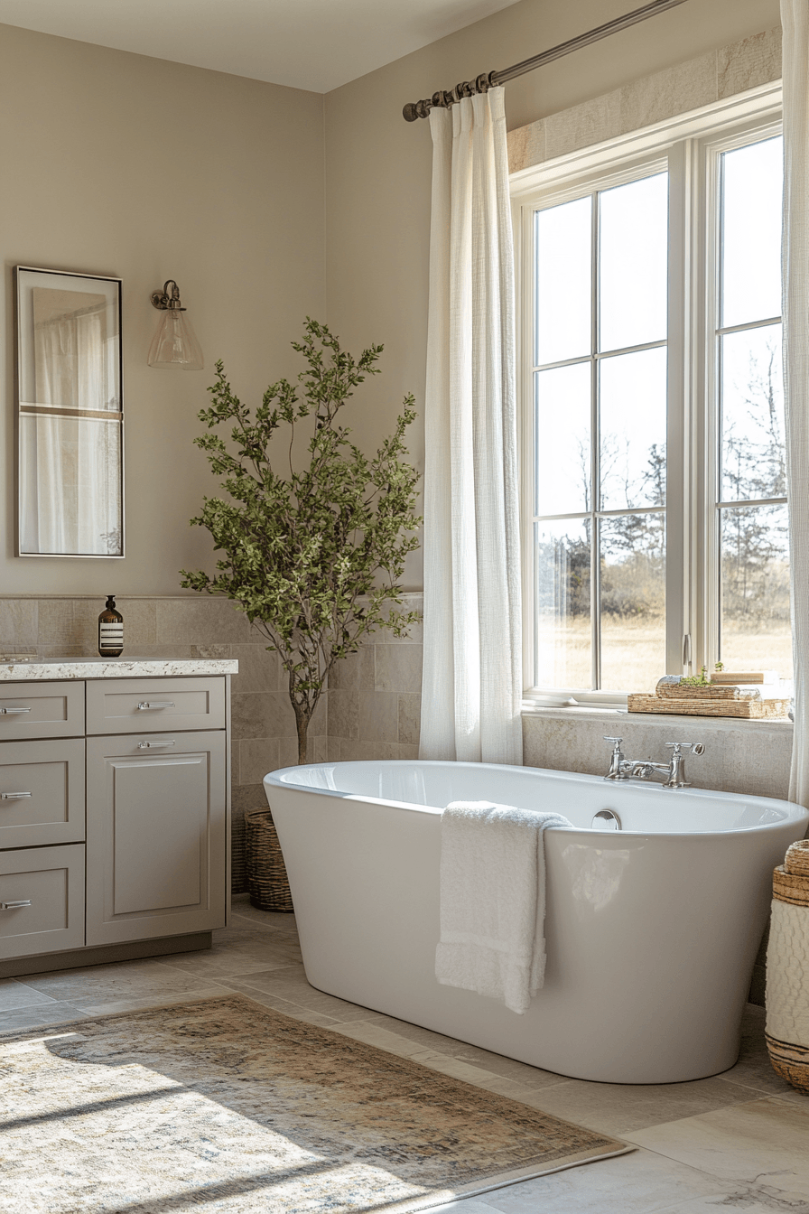 29 Cozy Bathroom Ideas That Make Your Space Feel Warm and Relaxing