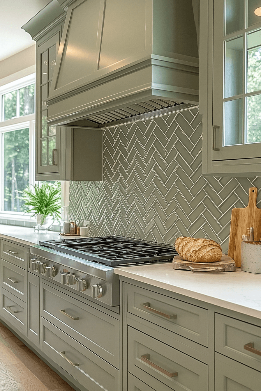 27 Sage Green Backsplash Kitchen Ideas That Make the Whole Space Feel Instantly Prettier