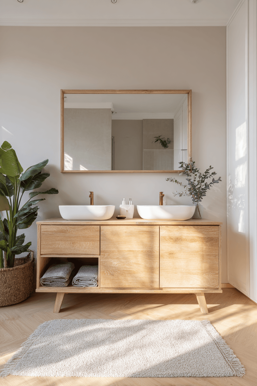 29 Double Sink Bathroom Vanity Ideas That Look Beautiful and Make Life Easier