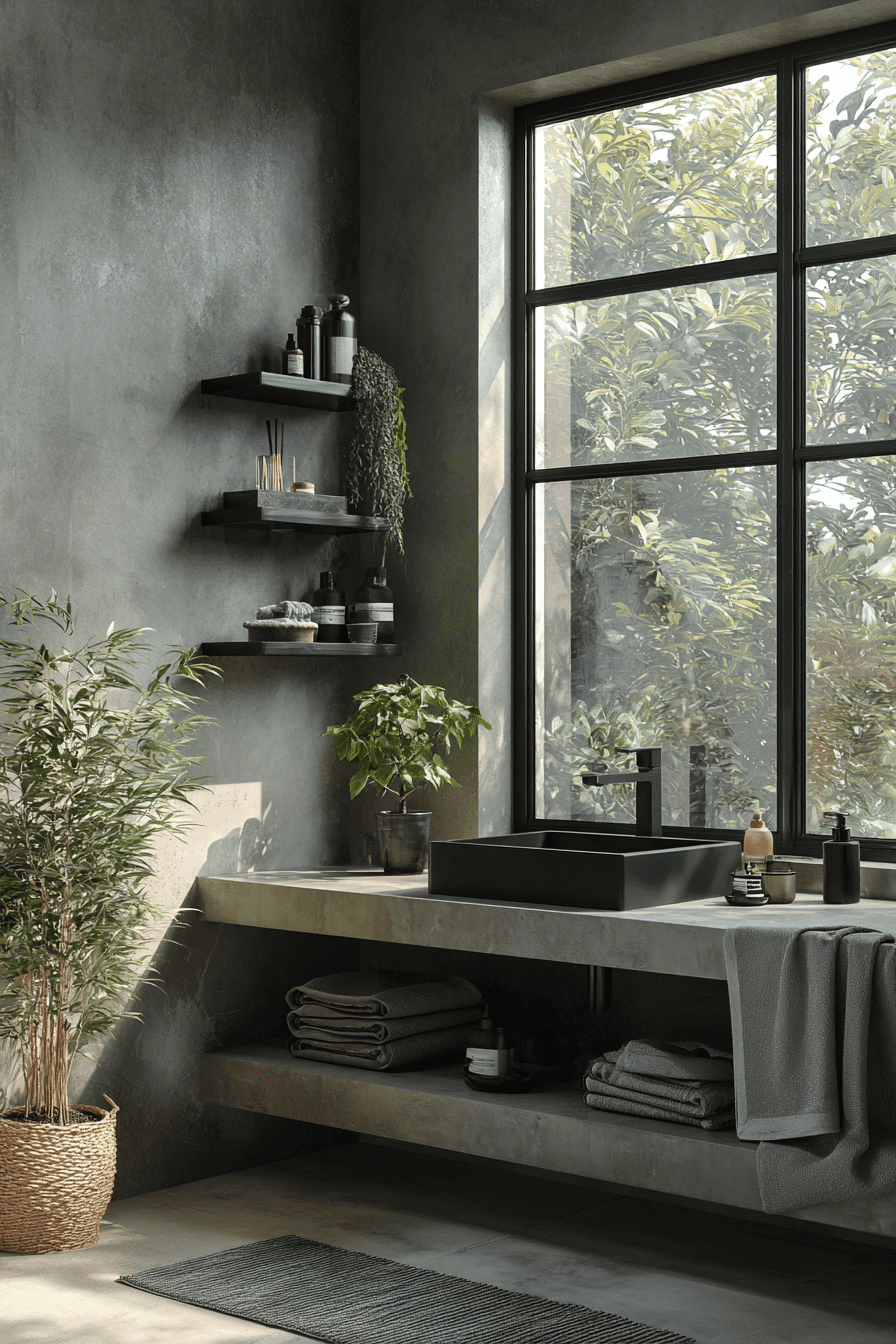 27 Sage Green and Black Bathroom Ideas That Feel Bold, Modern, and Beautifully Refined