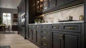 Dark Kitchen Cabinets