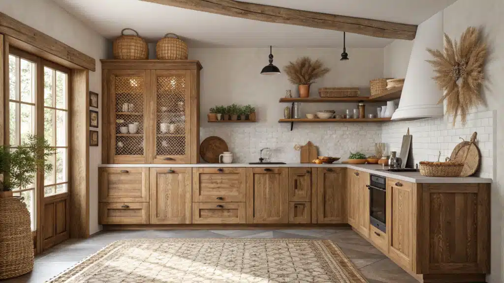 Rustic Kitchen Cabinets