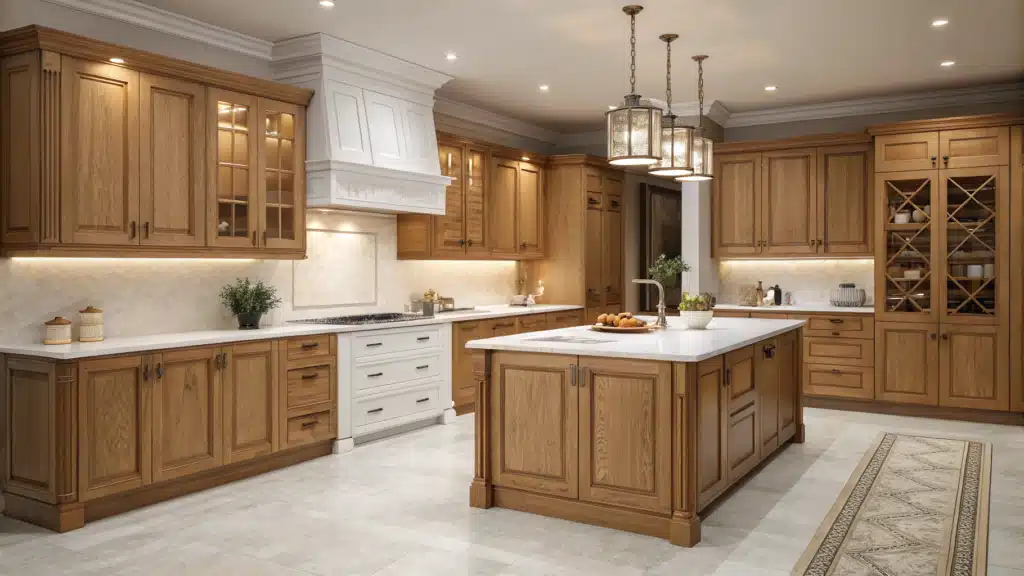 White Oak Kitchen Cabinets