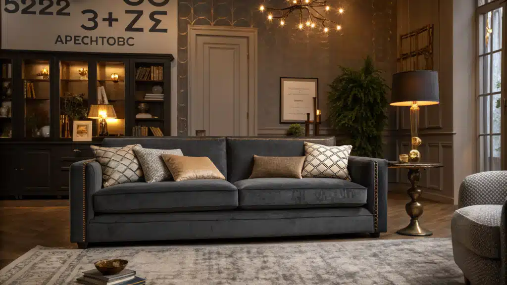 Dark Grey Sofa Living Room