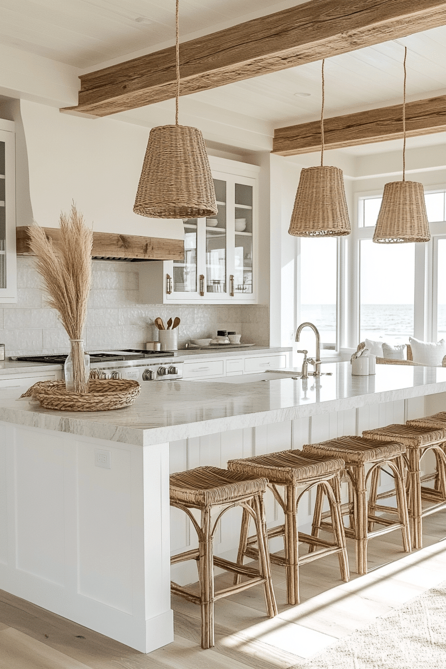 26 Seaside Kitchen Ideas for a Fresh Coastal Cooking Space