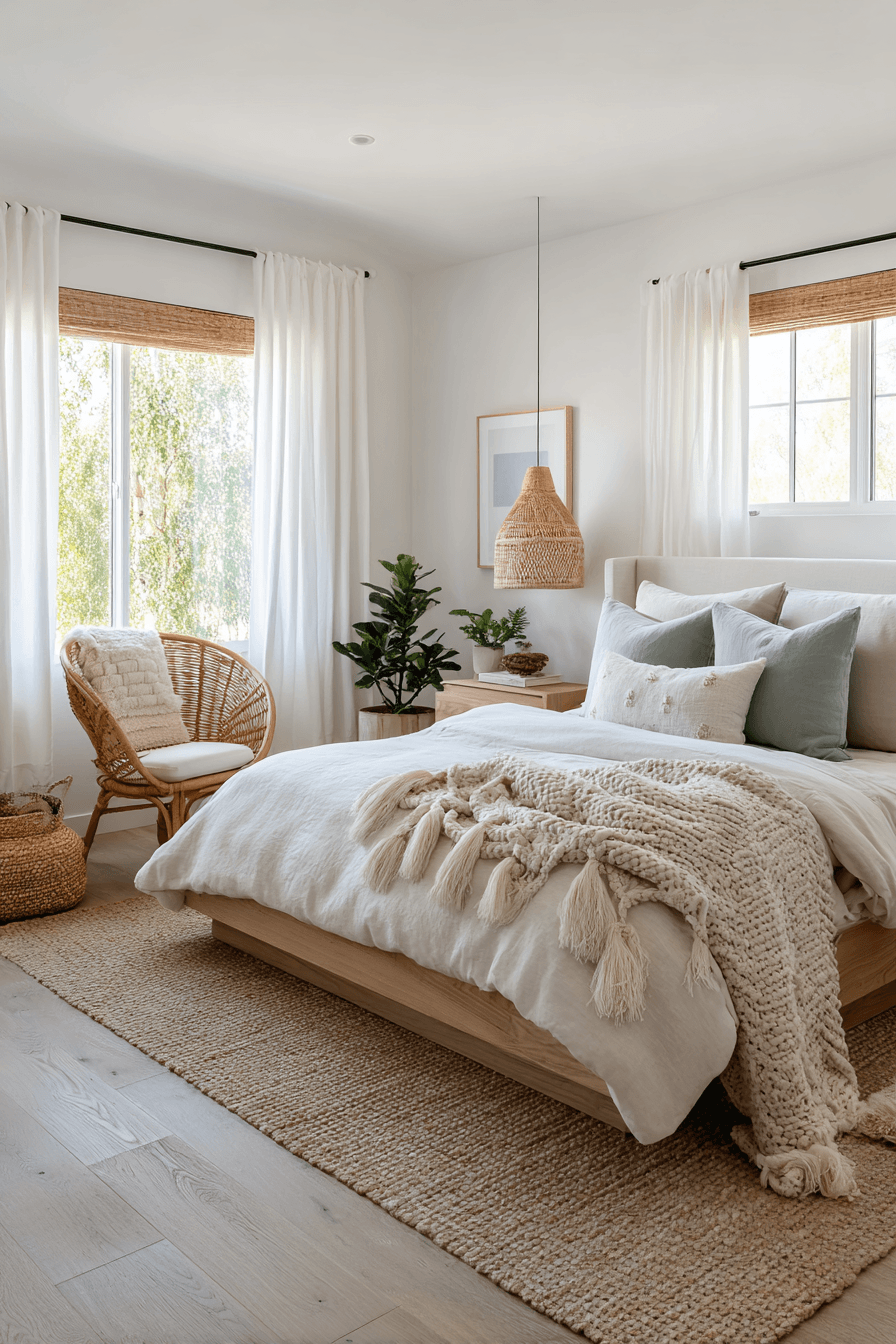 26 Beachy Boho Bedroom Ideas for a Dreamy Coastal Retreat