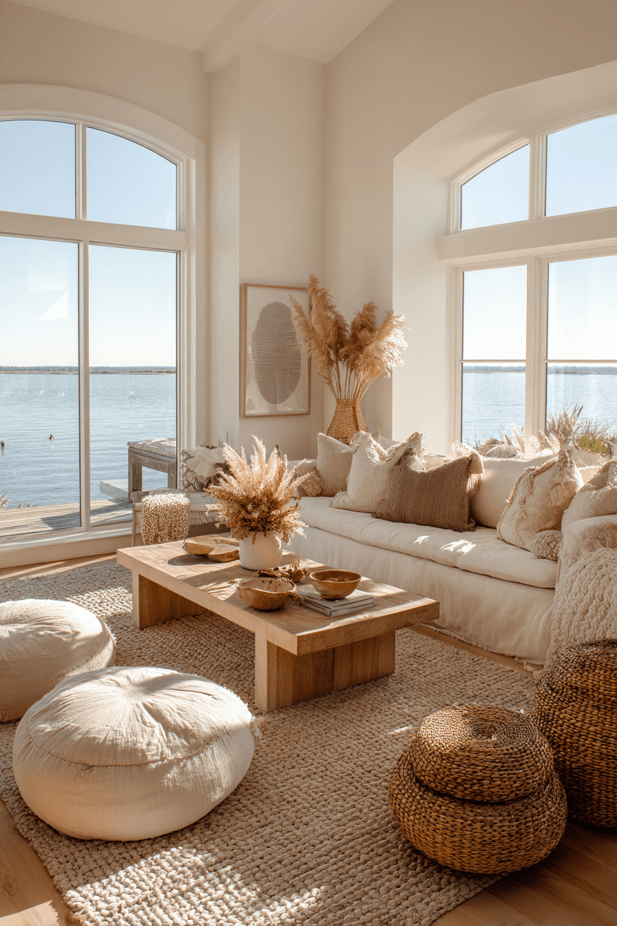 26 Seaside Living Room Ideas for a Relaxed Coastal Vibe