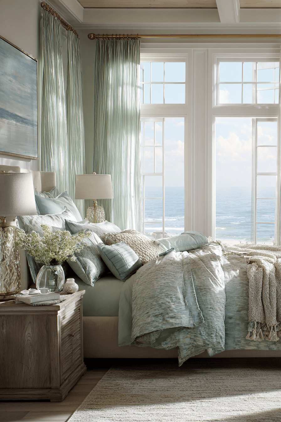 26 Seaside Bedroom Ideas for a Peaceful Coastal Retreat