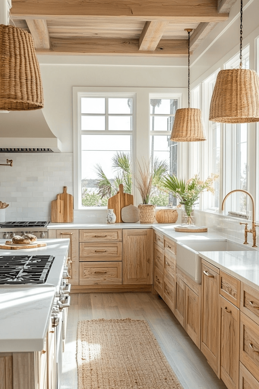 26 Seaside Kitchen Ideas for a Fresh Coastal Cooking Space
