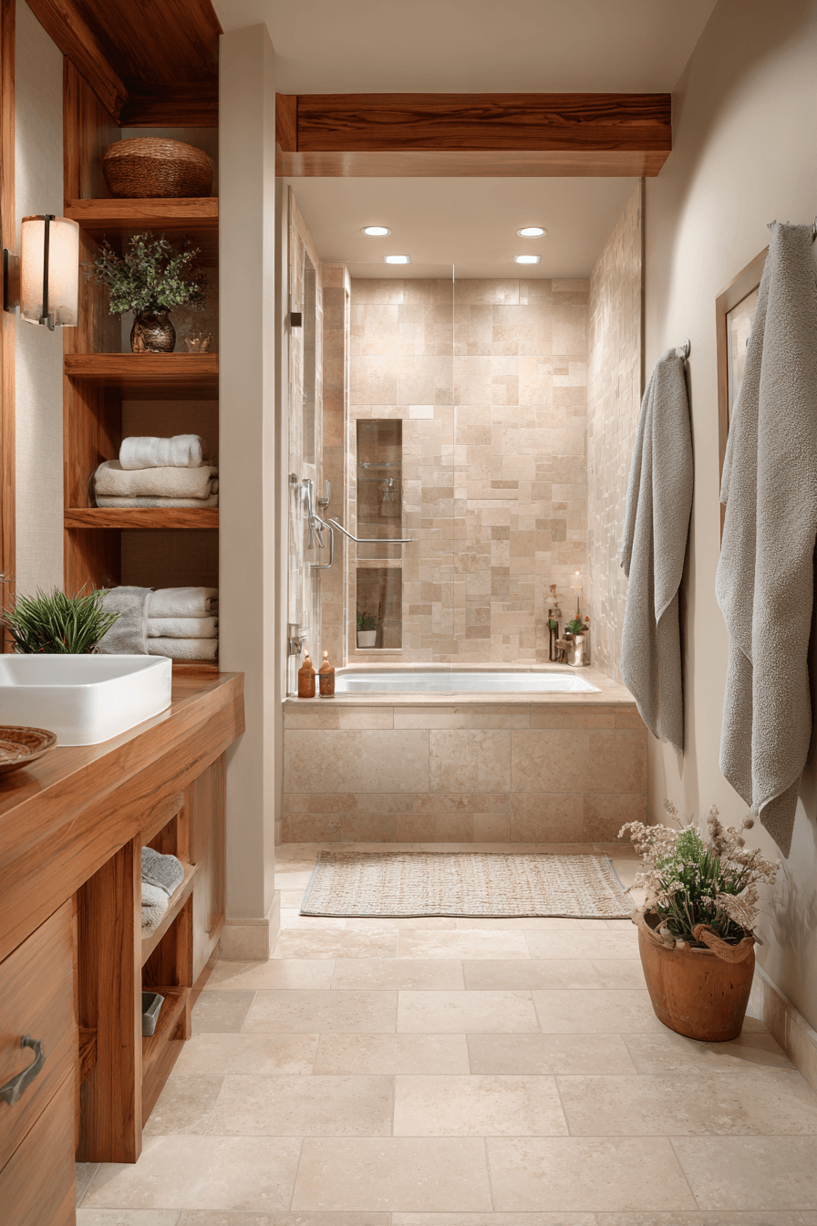 26 Beachy Bathroom Ideas That Create a Spa-Like Coastal Escape