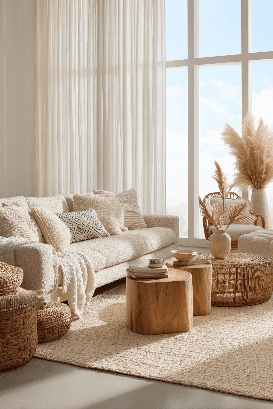 26 Beachy Living Room Ideas for a Relaxed Coastal Vibe
