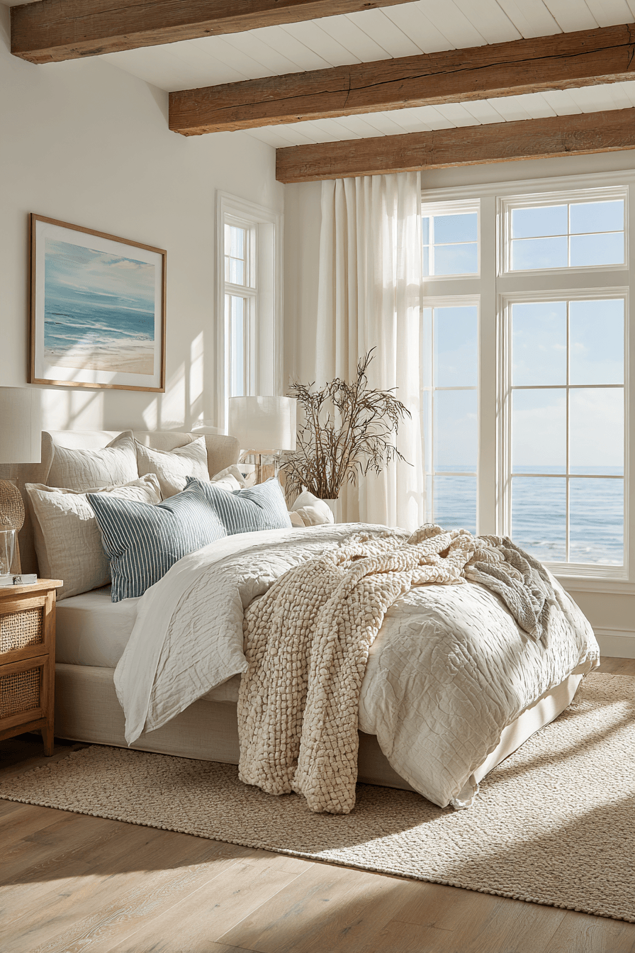 26 Seaside Bedroom Ideas for a Peaceful Coastal Retreat