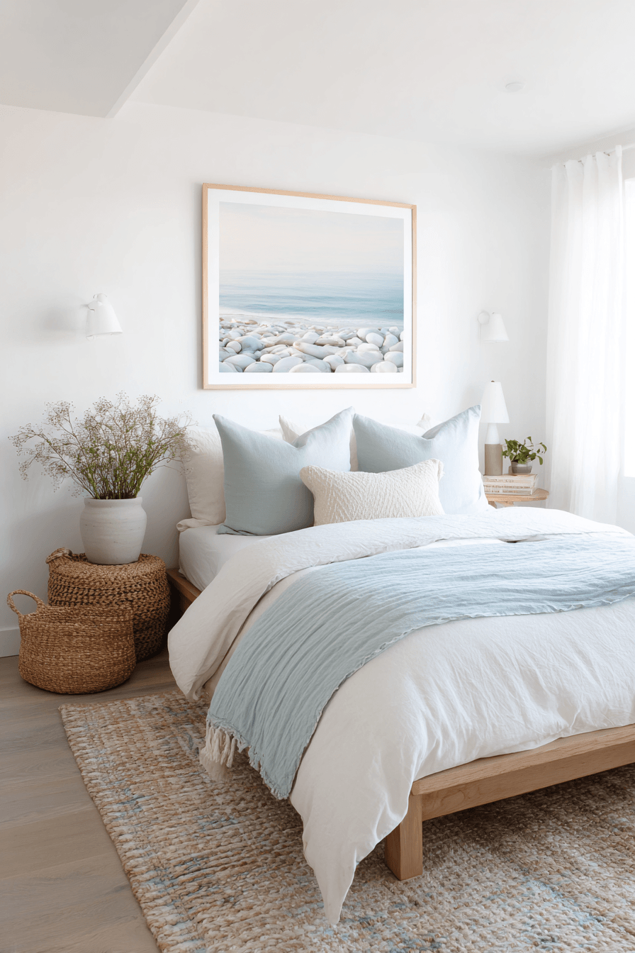 26 Beachy Bedroom Ideas That Will Transport You to the Coast